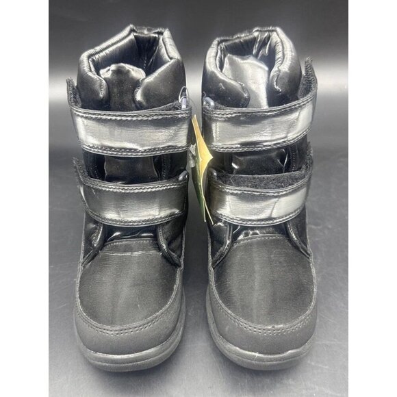 Kamik Black Snowcutie Vegan Waterproof Winter Snow Boots Toddler Sz 10 NEW - Picture 2 of 11